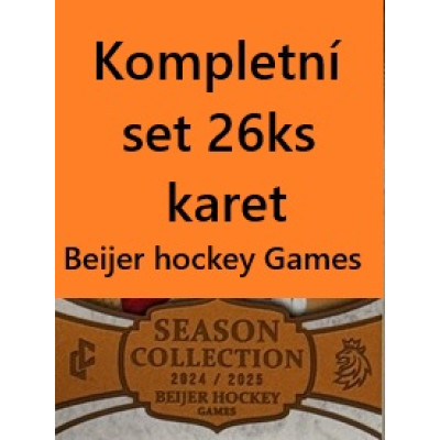 2024/25 LC Repre serie 2 kompletní set Beijer Hockey Games 2025 26ks karet