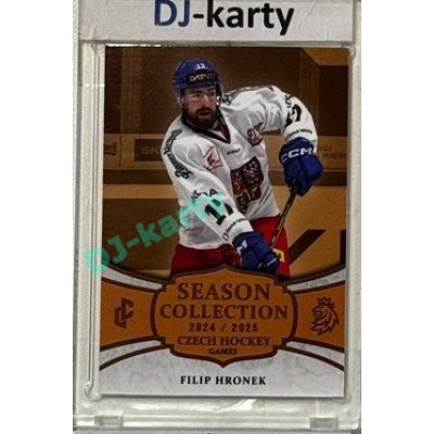 2024/25 LC Repre serie 2 #CHG-04 Filip Hronek Czech Hockey games 2025