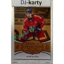 2024/25 LC Repre serie 2 #CHG-28 Adam Klapka Czech Hockey games 2025