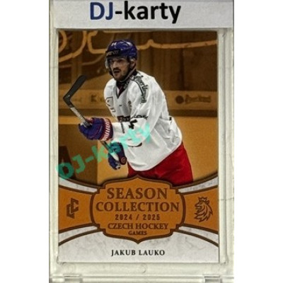 2024/25 LC Repre serie 2 #CHG-27 Jakub Lauko Czech Hockey games 2025