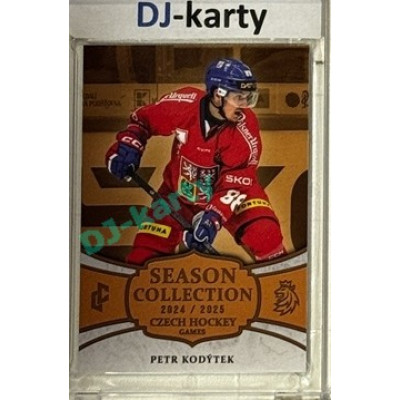 2024/25 LC Repre serie 2 #CHG-25 Petr Kodýtek Czech Hockey games 2025