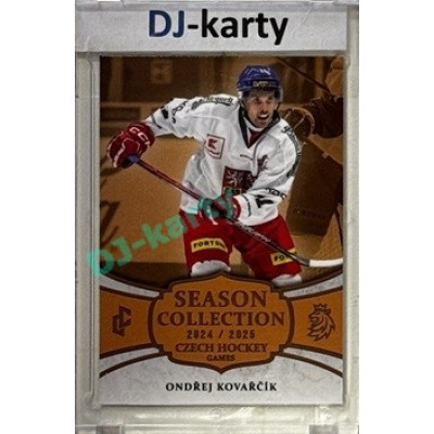 2024/25 LC Repre serie 2 #CHG-13 Ondřej Kovařčík Czech Hockey games 2025