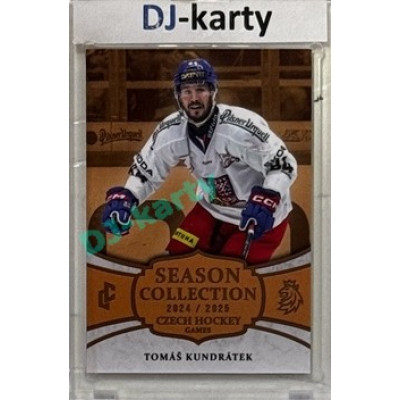 2024/25 LC Repre serie 2 #CHG-11 Tomáš Kundrátek Czech Hockey games 2025