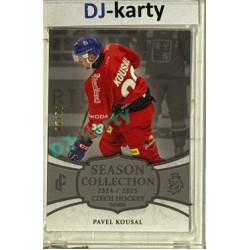 2024/25 LC Repre serie 2 #CHG-19 Pavel Kousal Czech Hockey games 2025 Platinum xx/25