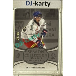 2024/25 LC Repre serie 2 #CHG-18 Kristian Reichel Czech Hockey games 2025 Platinum xx/25