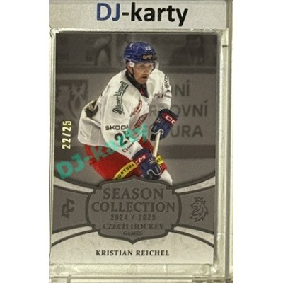2024/25 LC Repre serie 2 #CHG-18 Kristian Reichel Czech Hockey games 2025 Platinum xx/25