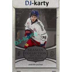 2024/25 LC Repre serie 2 #BHG-08 Jakub Galvas Beijer Hockey Games 2025 Platinum xx/25