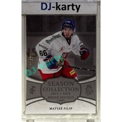 2024/25 LC Repre serie 2 #BHG-20 Matyáš Filip Beijer Hockey Games 2025 Platinum xx/25