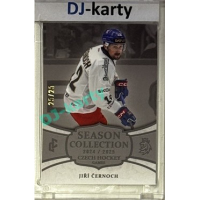 2024/25 LC Repre serie 2 #CHG-14 Jiří Černoch Czech Hockey games 2025 Platinum xx/25