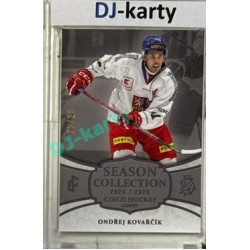 2024/25 LC Repre serie 2 #CHG-13 Ondřej Kovařčík Czech Hockey games 2025 Platinum xx/25