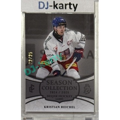 2024/25 LC Repre serie 2 #BHG-17 Kristian Reichel Beijer Hockey Games 2025 Platinum xx/25