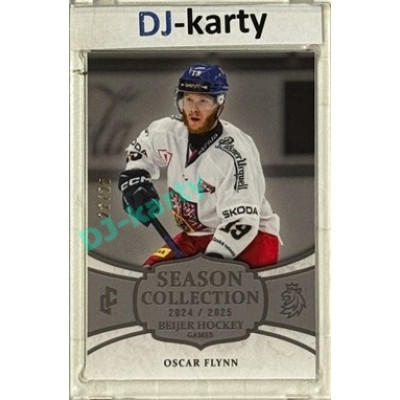 2024/25 LC Repre serie 2 #BHG-15 Oscar Flynn Beijer Hockey Games 2025 Platinum xx/25