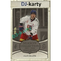 2024/25 LC Repre serie 2 #BHG-14 Filip Chlapík Beijer Hockey Games 2025 Platinum xx/25
