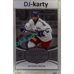 2024/25 LC Repre serie 2 #CHG-21 Michael Špaček Czech Hockey games 2025 Platinum xx/25