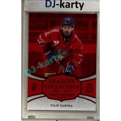 2024/25 LC Repre serie 2 #CHG-16 Filip Zadina Czech Hockey games 2025 Season Collection Red xx/15