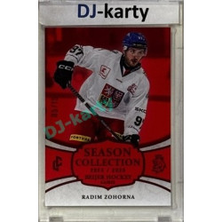 2024/25 LC Repre serie 2 #BHG-23 Radim Zohorna Beijer Hockey Games 2025 Season Collection Red xx/15