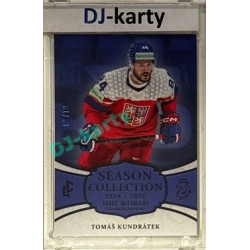 2024/25 LC Repre serie 2 #WCH-08 Tomáš Kundrátek IIHF World Championship 2025 Season Collection Blue 10/10