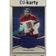 2024/25 LC Repre serie 2 #WCH-01 David Špaček IIHF World Championship 2025 Season Collection Blue 10/10