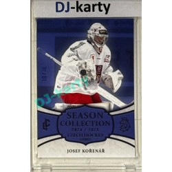 2024/25 LC Repre serie 2 #CHG-30 Josef Kořenář Czech Hockey games 2025 Season Collection Blue 10/10