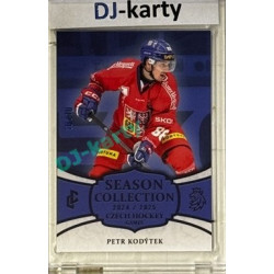 2024/25 LC Repre serie 2 #CHG-25 Petr Kodýtek Czech Hockey games 2025 Season Collection Blue 10/10