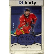 2024/25 LC Repre serie 2 #CHG-02 David Špaček Czech Hockey games 2025 Season Collection Blue 01/10