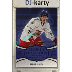 2024/25 LC Repre serie 2 #BHG-02 Libor Hájek Beijer Hockey Games 2025 Season Collection Blue 01/10