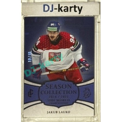 2024/25 LC Repre serie 2 #WCH-20 Jakub Lauko IIHF World Championship 2025 Season Collection Blue 10/10