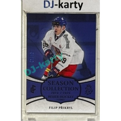 2024/25 LC Repre serie 2 #BHG-24 Filip Přikryl Beijer Hockey Games 2025 Season Collection Blue 01/10