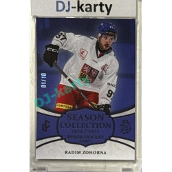 2024/25 LC Repre serie 2 #BHG-23 Radim Zohorna Beijer Hockey Games 2025 Season Collection Blue 01/10