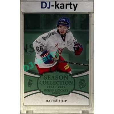 2024/25 LC Repre serie 2 #BHG-20 Matyáš Filip Beijer Hockey Games 2025 Season Collection Turquoise 2/5
