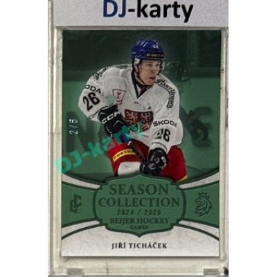 2024/25 LC Repre serie 2 #BHG-03 Jiří Ticháček Beijer Hockey Games 2025 Season Collection Turquoise 2/5