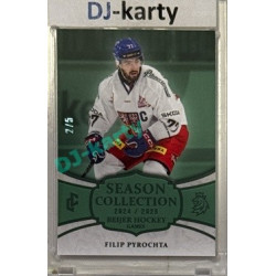 2024/25 LC Repre serie 2 #BHG-09 Filip Pyrochta Beijer Hockey Games 2025 Season Collection Turquoise 2/5