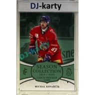 2024/25 LC Repre serie 2 #CHG-24 Michal Kovařčík Czech Hockey games 2025 Season Collection Turquoise 2/5