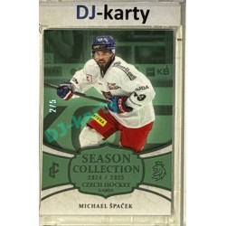2024/25 LC Repre serie 2 #CHG-21 Michael Špaček Czech Hockey games 2025 Season Collection Turquoise 2/5