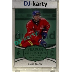2024/25 LC Repre serie 2 #CHG-02 David Špaček Czech Hockey games 2025 Season Collection Turquoise 2/5
