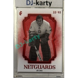2024/25 LC Repre serie 2 #NG-20 Jiří Crha Netguards Red 33/40