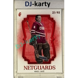 2024/25 LC Repre serie 2 #NG-19 Marcel Sakáč Netguards Red 35/40
