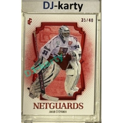 2024/25 LC Repre serie 2 #NG-26 Jakub Štěpánek Netguards Red 35/40