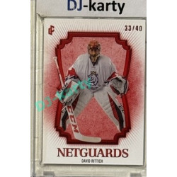 2024/25 LC Repre serie 2 #NG-31 David Rittich Netguards Red 33/40