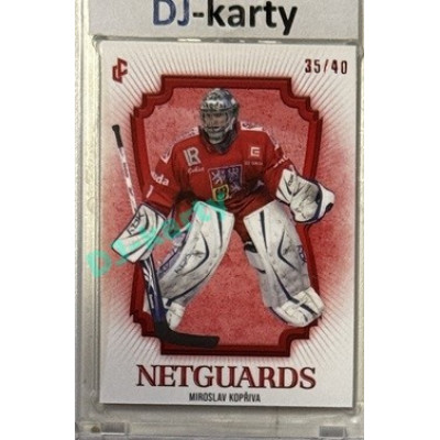 2024/25 LC Repre serie 2 #NG-30 Miroslav Kopřiva Netguards Red 35/40
