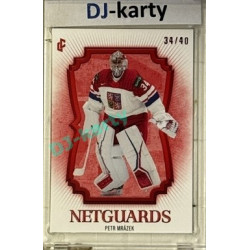 2024/25 LC Repre serie 2 #NG-28 Petr Mrázek Netguards Red 34/40