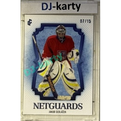 2024/25 LC Repre serie 2 #NG-25 Jakub Sedláček Netguards Blue 07/15