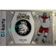 2024/25 LC Repre serie 2 #COH-13 Jakub Lauko Crest of Honor Platinum 23/30