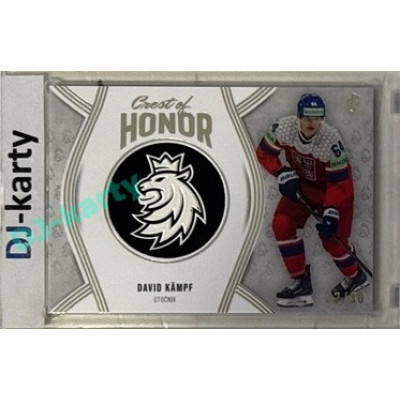 2024/25 LC Repre serie 2 #COH-19 David Kämpf Crest of Honor Platinum 22/30