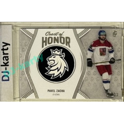 2024/25 LC Repre serie 2 #COH-23 Pavel Zacha Crest of Honor Platinum 23/30