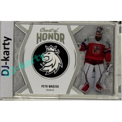 2024/25 LC Repre serie 2 #COH-29 Petr Mrázek Crest of Honor Platinum 23/30