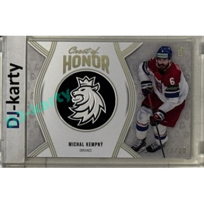 2024/25 LC Repre serie 2 #COH-03 Michal Kempný Crest of Honor Platinum 22/30