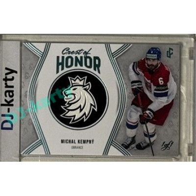 2024/25 LC Repre serie 2 #COH-03 Michal Kempný Crest of Honor Turquoise 1of1