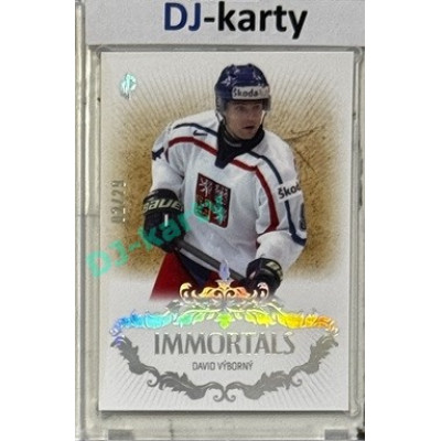 2024/25 LC Repre serie 2 #IM-40 David Výborný Immortals Neon 02/29