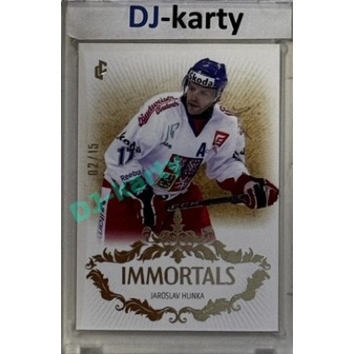 2024/25 LC Repre serie 2 #IM-31 Jaroslav Hlinka Immortals Platinum 02/15